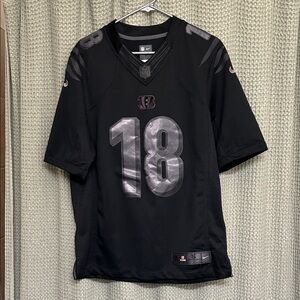 Nike NFL Cincinnati Bengals AJ Green Blackout Football Jersey Men S Stitched